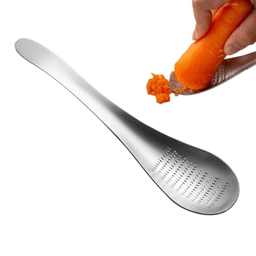 �n���h���낵�� - 18cm �X�e�����X���X�v�[���`�O���C���_�[�A�蓮�킳�уJ�b�^�[�A�ׂ����V�����b�_�[�c�[���̑|���ɕ֗� |�R���p�N�g�ȃL�b�`�����낵�� �����̕t�����킹 �x�[�L���O ���X�g���� �L�����v �s�N�j�b�N�p