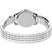Timex Women's Easy Reader 25mm Perfect Fit Watch – Silver-Tone Case White Dial with Silver-Tone Expansion Band
