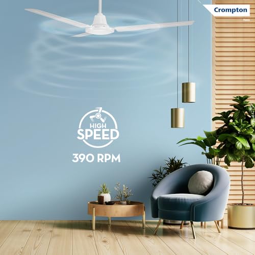 Crompton Surebreeze Sea Sapphira 1200 mm Ceiling Fan Opal White - Image 4