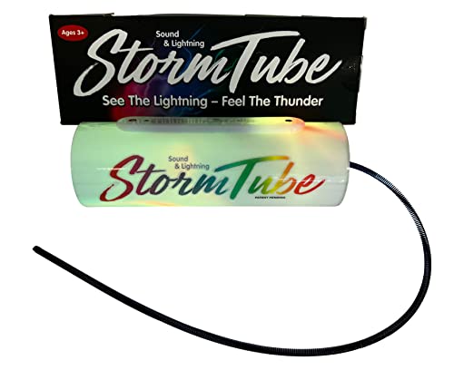 OFG Products Musical Storm Tube Instrument for Teens and Adults - See the Lightning and Feel the Thunder with the Storm Tube! Motion Activated with 4 Color Modes
