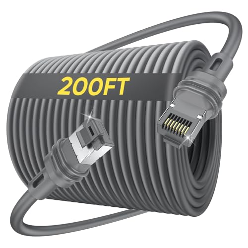 Blazing-Fast Data Transfer: Experience Exceptional Speed with support for speeds up to 2000 Mbps. The Starlink Gen 3 cable delivers the high-bandwidth required for seamless 4K/8K streaming, lag-free competitive gaming, and rapid large file downloads Trasferimento dati ultraveloce: scopri una velocità eccezionale con supporto per velocità fino a 2000 Mbps. Il cavo Starlink Gen 3 offre l'elevata larghezza di banda necessaria per uno streaming 4K/8K senza interruzioni, giochi competitivi senza ritardi e download rapidi di file di grandi dimensioni