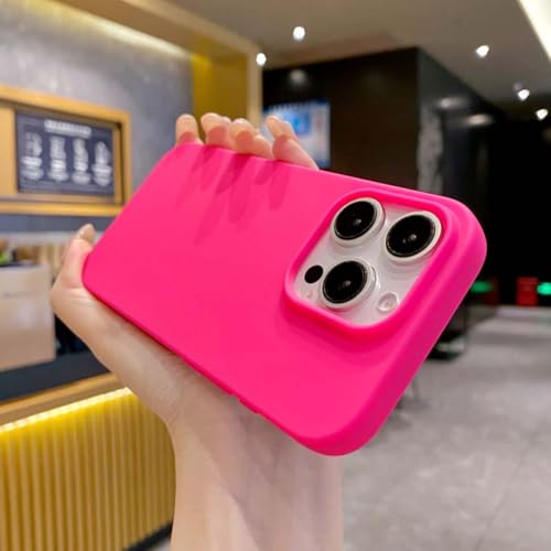Coque iPhone 11 Pro Max silicone antichoc souple rose vif
