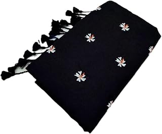 Rnn Saree Women's Floral Embroidered Handloom Pure Cotton Saree Price In India