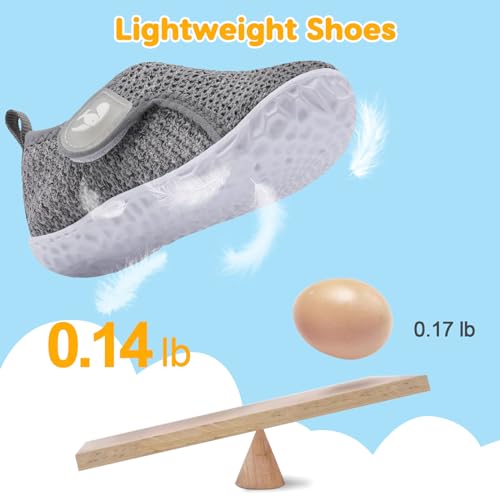 Image of FEETCITY Boys Girls Water Shoes Kids Aqua Socks Quick Dry Barefoot for Beach Swimming Pool