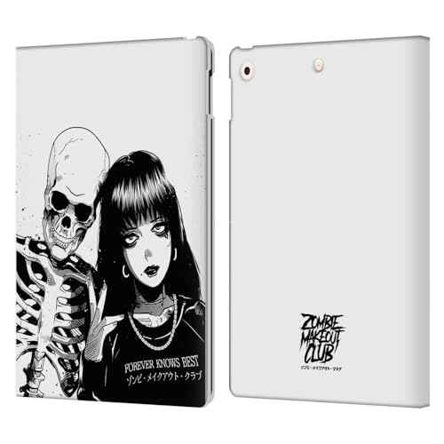 Étui Zombie Makeout Club pour iPad 10.2 housse portefeuille en cuir art alternatif