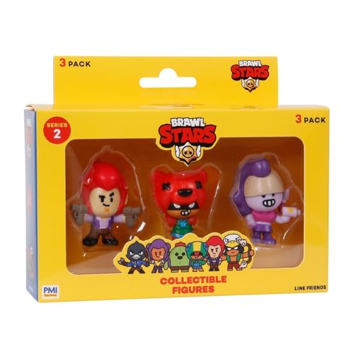 Pack de bonecos Brawl Stars S3 sortidos da Multikids