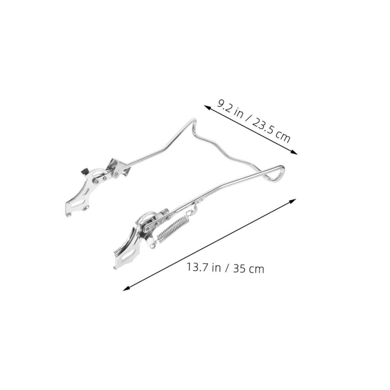 BESTonZON Cavalletto per Bici Cavalletto Laterale Sostitutivo per Bicicletta Adulto Mountain Bike Strada Accessorio Installazione Semplice Stabile Affidabile