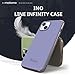 motomo Moss Green MT21568i13GR Case for iPhone 13, Double Wall Construction, Soft, Anti-Contact Marks, Hybrid TPU and Polycarbonate TPU, Shockproof, Bumper Style, Wireless Charging, Chrome Gold