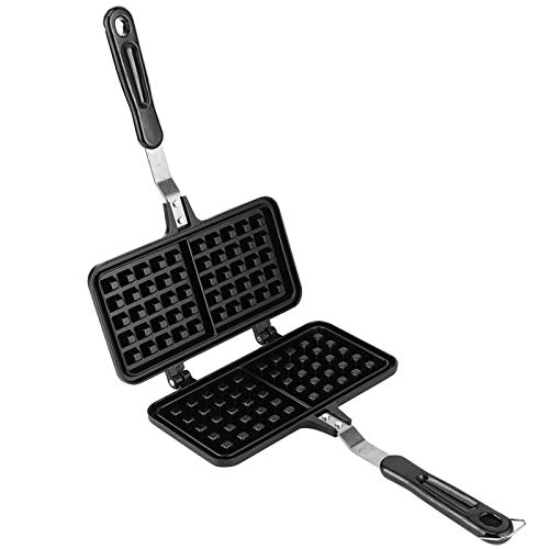 1-teilige Waffeleisen-Rechteckform Antihaft-Waffelform-Backform-Herstellungswerkzeug-Hersteller Pressplatte Küche – Bild 3