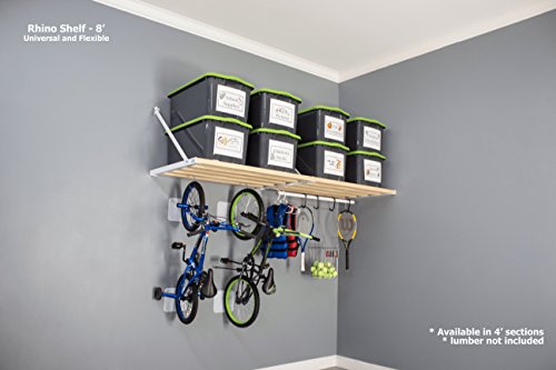 DIY Rhino Shelf Garage Shelves (8 Foot Length, 33.5 - Thumbnail 3