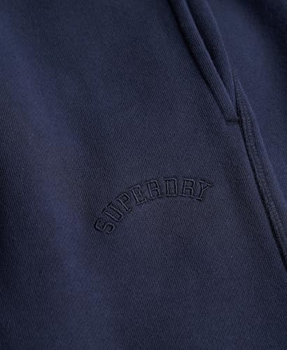 Superdry Essential Logo Wide Leg Jogger Pantalones, Richest Navy, 34 Unisex Adulto