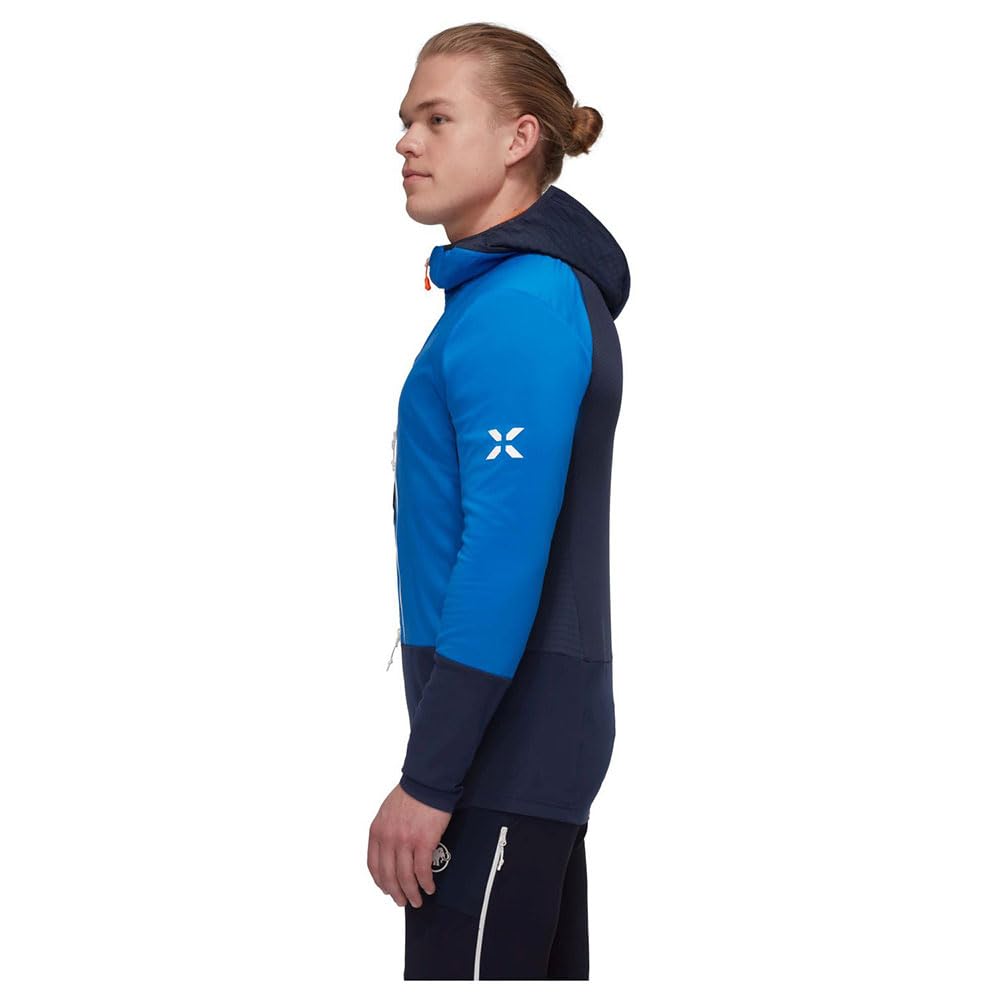 Mammut アイガー スピード ミッドレイヤー ハイブリッド ハーフジップ フーディー メンズ/Eiger Speed ML Hybrid Half Zip Hoodie Men Capa mediaHombre