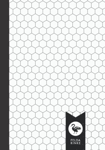 Hexagonal Graph Paper A5: Notebook | Exercise Book with Hexagonal Grid for Easy Drawing of Organic Chemistry Structures | 110 Pages - 55 Sheets | A5 Format image 2