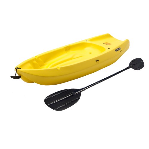 Lifetime Wave Youth Kayak with Paddle (Yellow, 6-Feet)