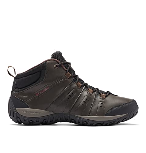 Columbia Woodburn II Chukka WP Omni-Heat wasserdichte Wanderschuhe für Herren, Braun (Cordovan x Garnet Red), 40.5 EU – Ansicht 6
