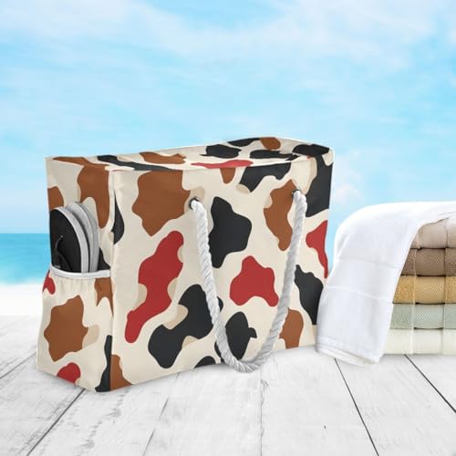 Image of senya Large Beach Bags Totes Swim Canvas Tote Shoulder Bag Water Resistant Bags for Gym Travel Daily