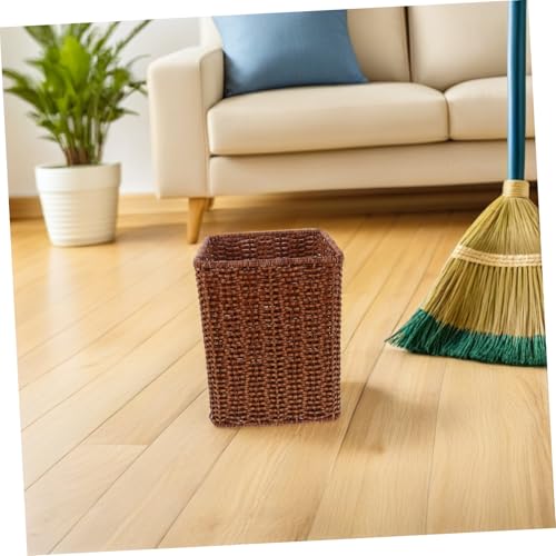 Caneca de basura rectangular sin tapa para cocina y baño miniatura 6