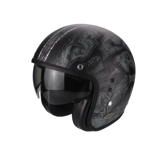 Scorpion BELFAST URBEX Black Matte Silver XS