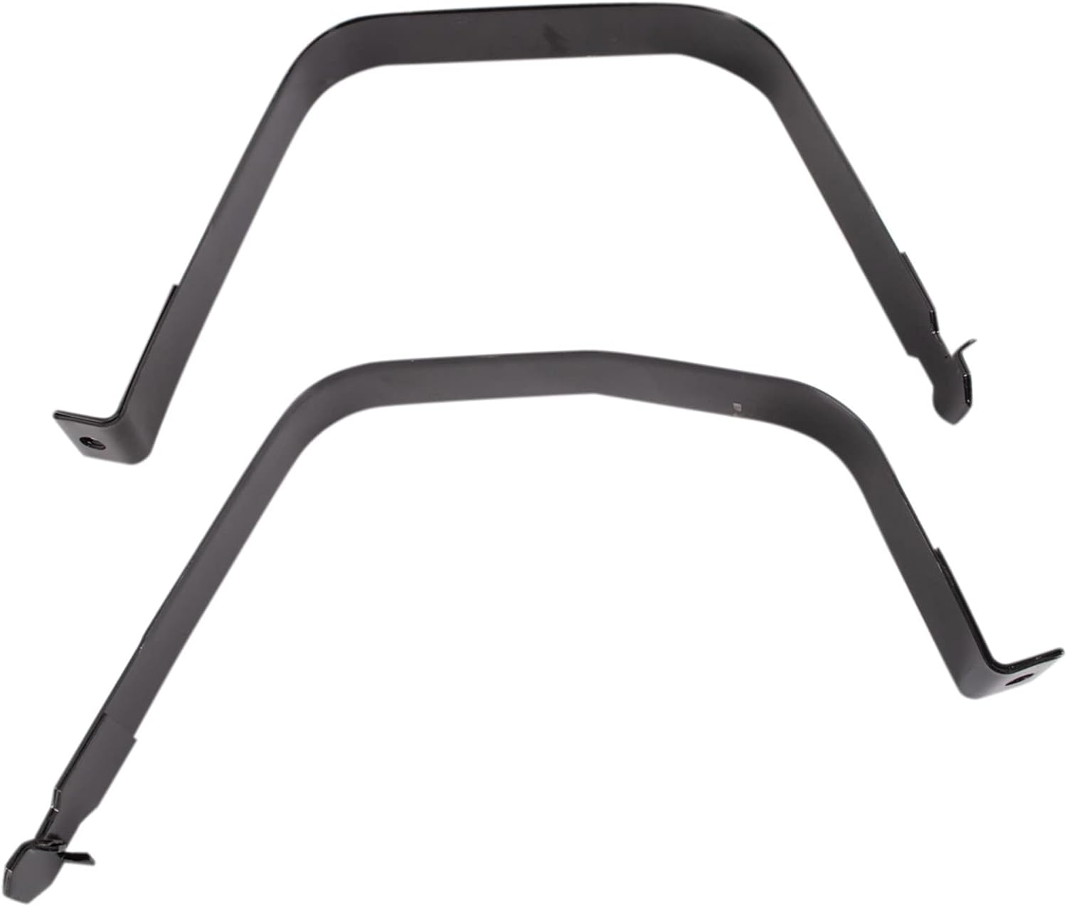 TRQ Side Mounted Fuel Tank Strap Black Compatible with 1990-2000 Chevrolet C3500 K3500 GMC