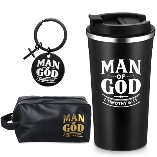 Skylety Father's Day Man of God Gift for Men Christian