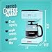 Nostalgia Retro 12-Cup Programmable Coffee Maker With LED Display, Automatic Shut-Off & Keep Warm, Pause-And-Serve Function, Aqua