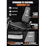 Mikolo Leg Extension and Curl Machine, Adjustable Leg Curl Machine, Seated Leg Extension and Lying Curl Machine for Home Gym, Leg Workout Equipment with Cable System - Image 4