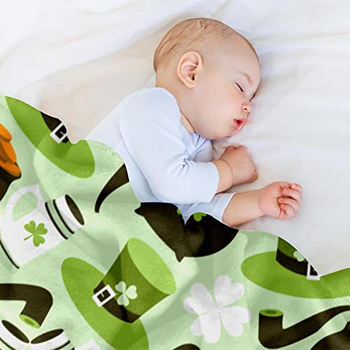Couverture de voyage Clovers plaid lit et canapé pour les soirées