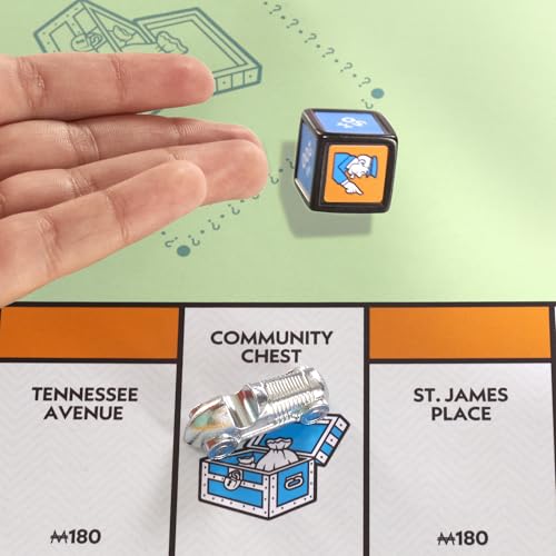Monopoly Go to Jail Expansion | Add More Fun to Classic Monopoly Game and Play Faster | Ages 8+ | 2-6 Players | 40 Mins. | Family Board Games - Thumbnail 7