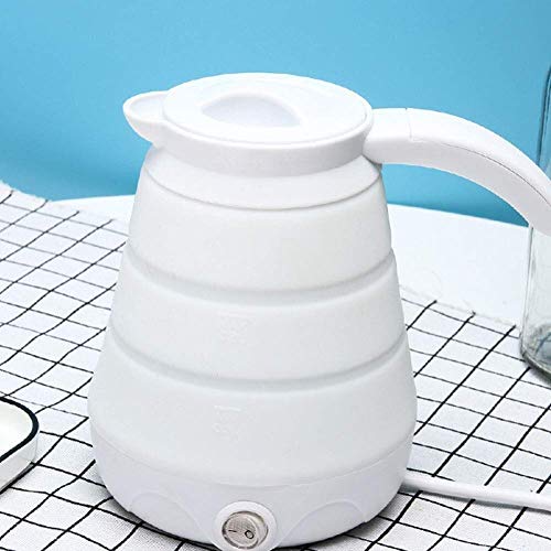 Bouilloire électrique pliable silicone légère - Appareil eau chaude rétractable voyage