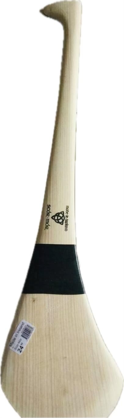 GAA HAND MADE HURLING CAMOGIE STICK MADE IN IRELAND FROM ASH SIZE 24"