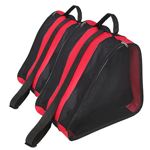 Happyyami Skate Shoe Bag Set Skates Container Pouch for Travel Compact and Sturdy