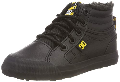 DC Shoes Evan Hi Winter, Zapatillas de Skateboard Niños, Negro...