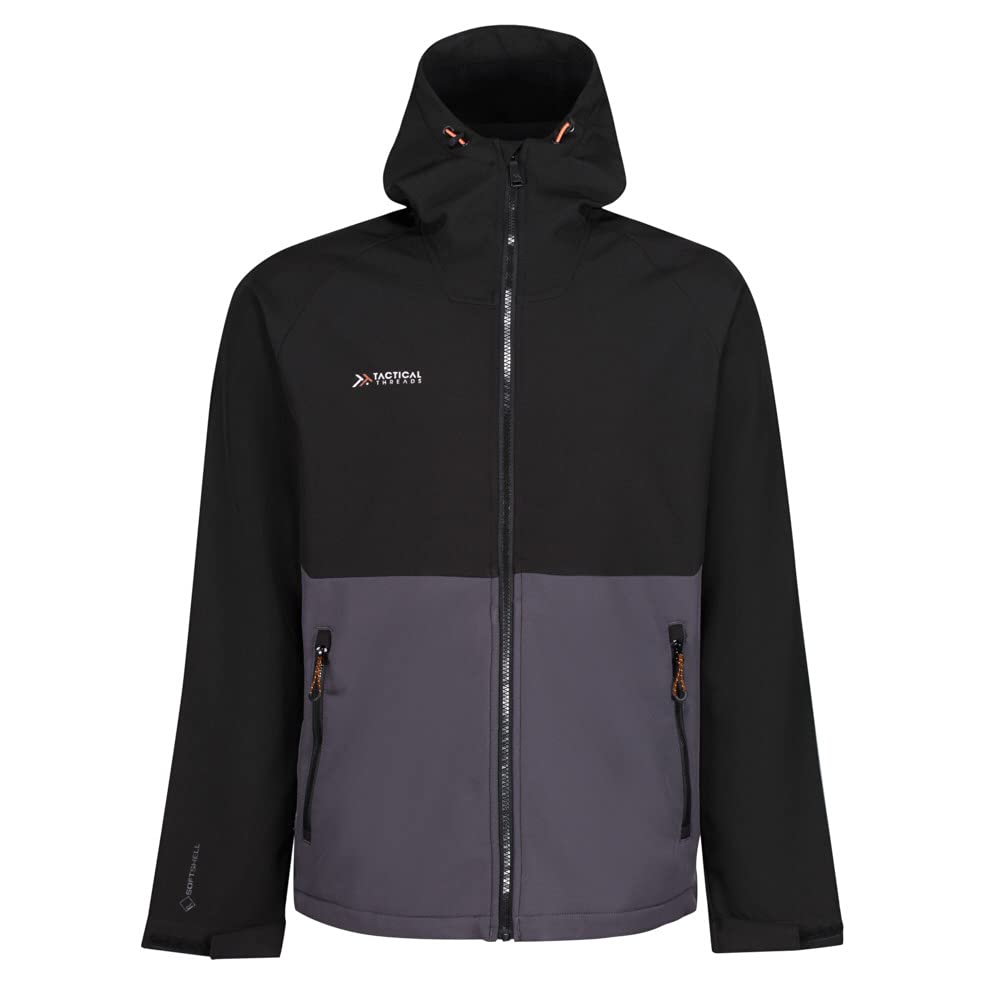 Regatta Men's Iron/Black Tra707 Tactical Surrender Softshell Jacket