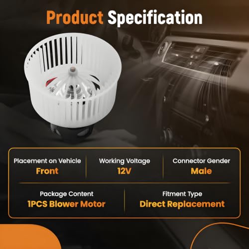 Image of maXpeedingrods A /C Heater Blower Motor Fan for BMW 528i /535i /650i /650i xDrive 2010-2018 700294