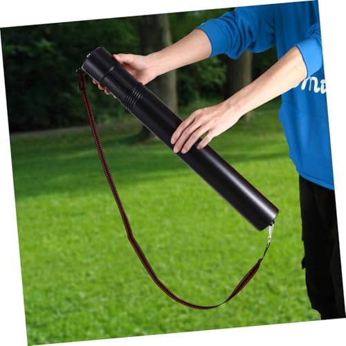 Contenedor retráctil de flechas de plástico negro para tiro con arco 4
