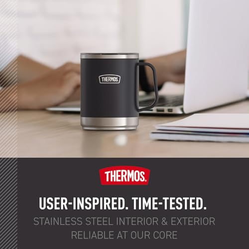 Thermos vaso acero inoxidable 14 oz con tapa deslizable miniatura 5