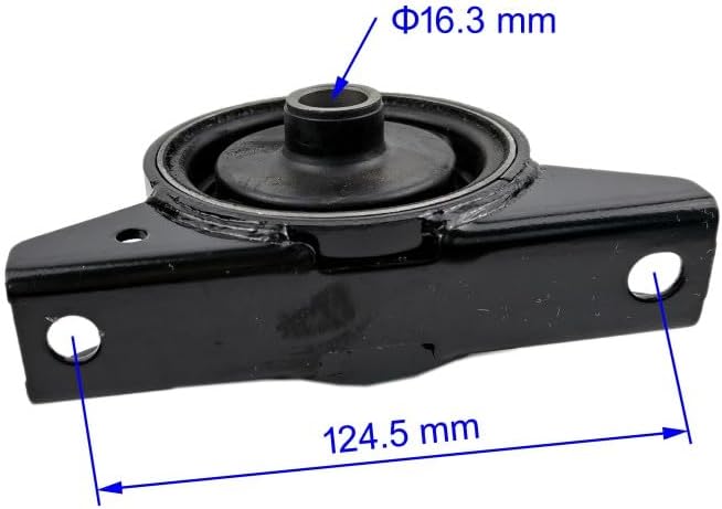 4pcs Engine Mount Set for Mitsubishi Eclipse 2.4L Manual 2000-2005 & Chrysler Sebring 2.4L 2003-2004; A4603, A4602, A4610, A4622; Metal & Rubber Frame