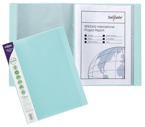SNOPAKE Reborn protège-documents A4 24 pochettes anti-poussière