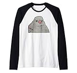 Annoyed Bird Meme Raglan Baseball Tee