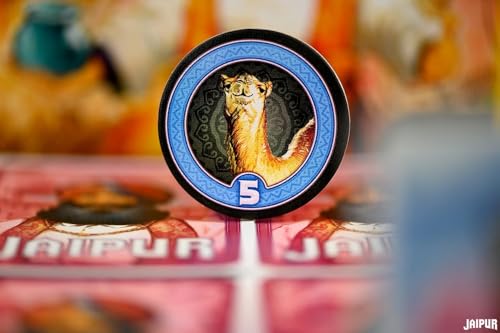 Image of Family Card & Board Games for Adults and Kids, Fun Strategy & Party for All Ages, Multi-Players, Perfect for Game Nights, Travel & Home Entertainment (Jaipur)