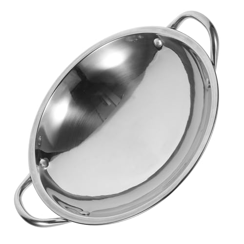 Wok de fondo redondo Unomor acero inoxidable ligero miniatura 1