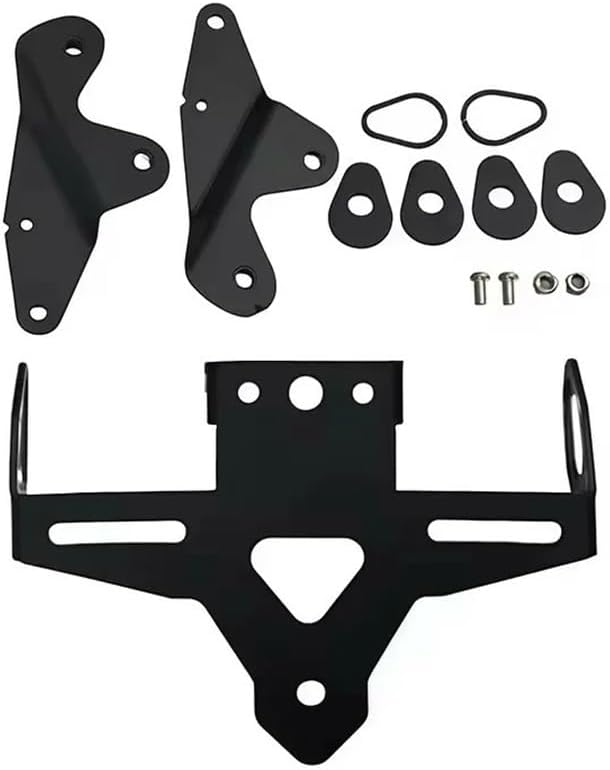 Motorcycle Rear Bracket Eliminator Motorcycle Accessories for Ya&maha MT09 2024-2025 Eliminator License Plate Holder Bracket with Light MT-09