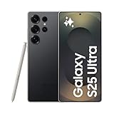 Samsung Galaxy S25 Ultra AI Smartphone, Galaxy AI, 12GB Memory, 512GB Storage, 200MP Camera, S Pen Included, Titanium Black, 3 Year Manufacturer Extended Warranty (UK Version)