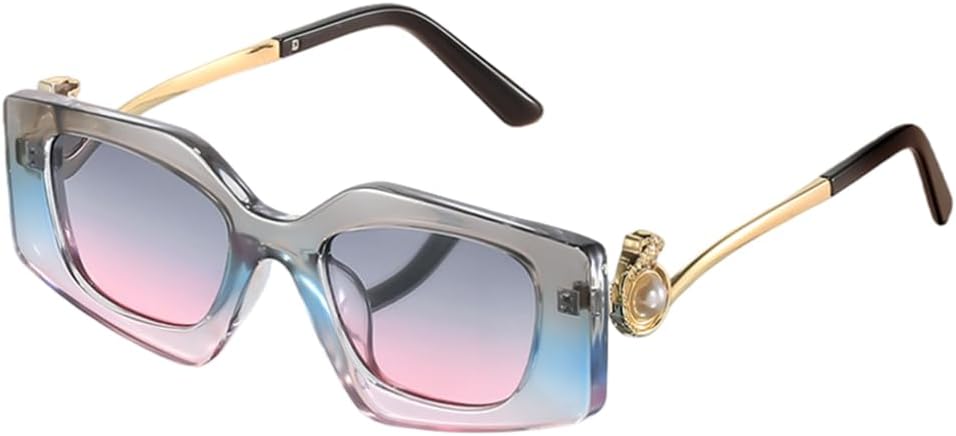 Small-framed Cat-eye Sunglasses Metal Fashionable Decorative