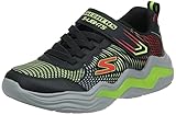 Material de la suela: Caucho Skechers Erupters IV, Zapatillas, Black/Lime, 33 EU