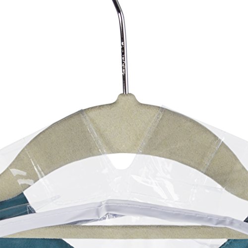 Clear Vinyl Storage Suit Garment Cover: 40" H x 24" W x 5"