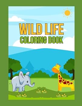 Paperback Wild life Coloring Book: Coloring Book for Kids Book