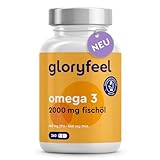 🐟 2000 MG FISCHÖL OMEGA-3 HOCHDOSIERT - 2.000 mg reines Fischöl pro Tag mit essentiellen Omega-3-Fettsäuren in natürlicher Triglycerid-Form. Wodurch unsere Kapseln eine hohe Bioverfügbarkeit aufweisen. Davon 660mg EPA und 440mg DHA pro Portion. Hochdosiertes Fischöl aus nachhaltigem Fischfang. Wir empfehlen 2 Kapseln pro Tag mit einem Glas Wasser zu einer Mahlzeit einzunehmen. Praktischer 4-Monats-Vorrat.