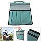 Beufee Gartengeräte-Tasche mit Griff, Hockertasche, Sitzaufbewahrung, tragbare wasserdichte Garten-Tragetasche für Kniehocker (Green)