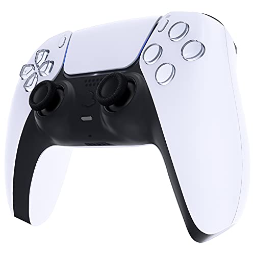 eXtremeRate ps5コントローラーに対応用交換サムスティック、ps4コントローラーに対応用アナログスティック、ps4オールモデルコントローラーに対応用カスタムジョイスティック、コントローラーが含まれていません【ブラック】